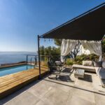 Ajaccio, Exclusivité, Villa, 5 chambres, vue mer panoramique, piscine, plage à pieds