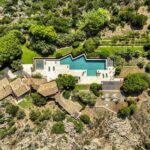 Suartone, villa 4 chambres, vue mer, piscine chauffée, proche plage de Rondinara