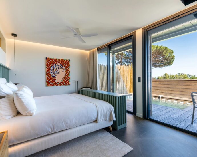 Caramontino, Hôtel villa 8 suites with independent swimming pools, sea view, swimming pool, beach on foot