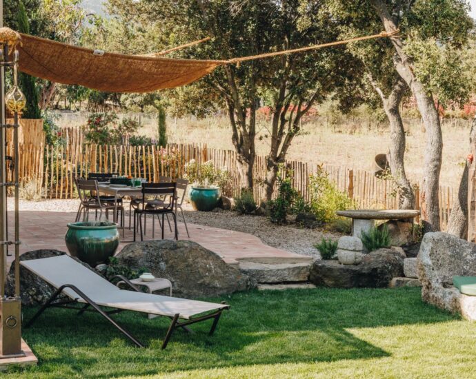 Balagne, Pigna, Villa 3 chambres, piscine, plage à pied