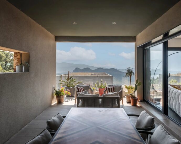 Saint-Florent, Barbaggio, appartement vue mer, 3 chambres, proche plage