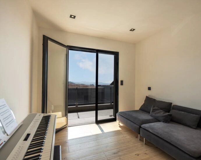 Saint-Florent, Barbaggio, appartement vue mer, 3 chambres, proche plage