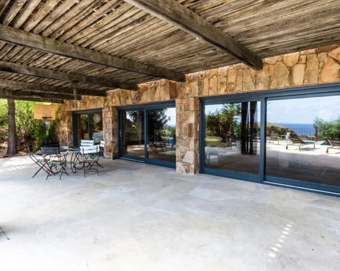 Suartone, villa 4 bedrooms, sea view, RL332 Murticcio