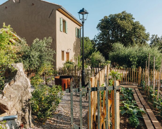 Balagne, Pigna, Villa 3 chambres, piscine, plage à pied