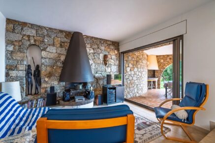 Marine de Davia, villa 4 chambres, vue mer, plage à pied