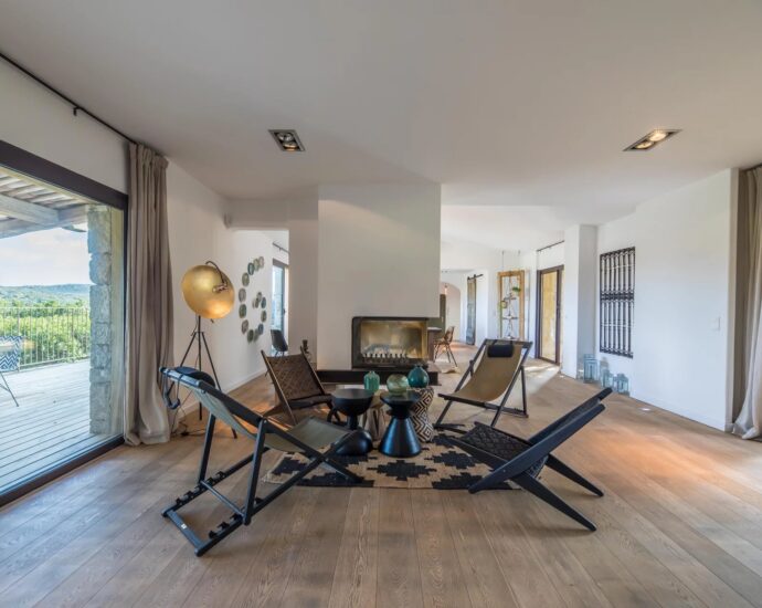 Santa Manza, Villa A Signadora 4 chambres, vue mer, piscine RL293