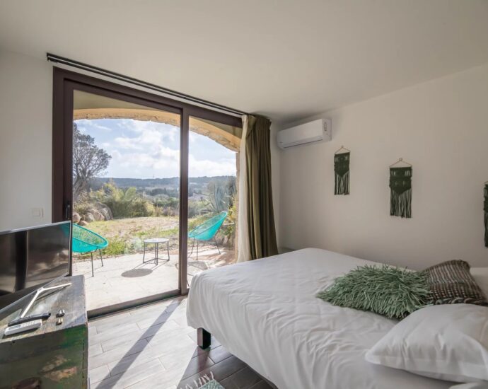 Santa Manza, Villa A Signadora 4 chambres, vue mer, piscine RL293