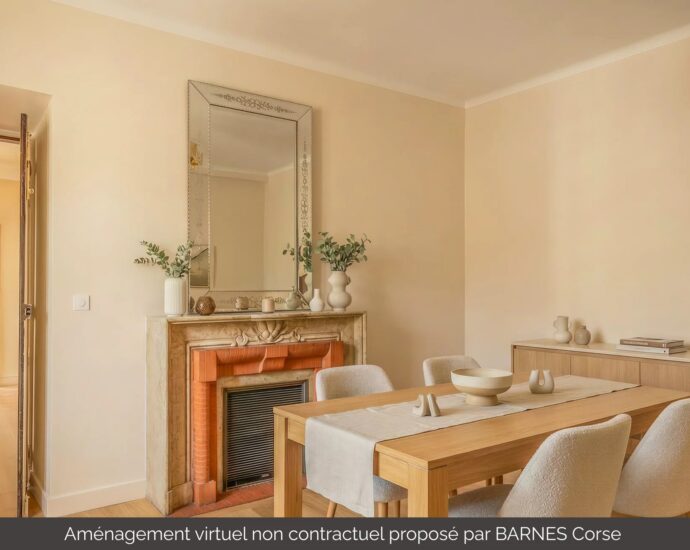 Bastia, Boulevard Paoli, Appartement, 4 chambres, 10 pièces, aperçu mer, proche plages