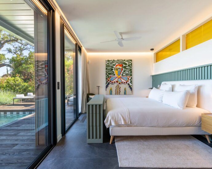 Caramontino, Villa-Hôtel avec vue mer, 8 chambres avec piscines indépendantes, piscine, plage à pied