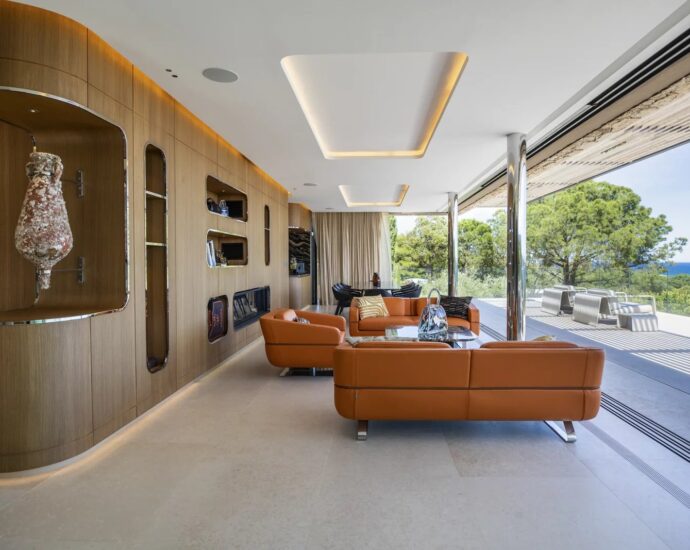 Caramontino, villa 7 chambres, piscine, vue mer, plage à pied