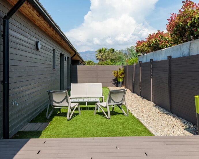 Lecci, Cala Rossa, Villa de 3 chambres avec piscine chauffée et plage à pieds