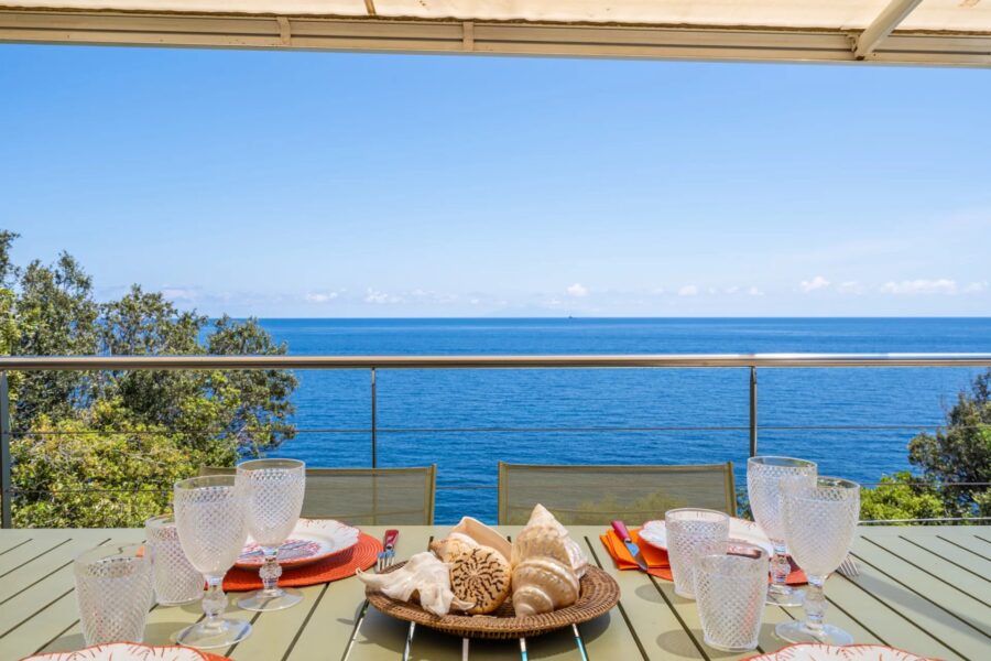 Erbalunga, Villa 6 chambres, pied dans l&rsquo;eau, vue mer panoramique, piscine