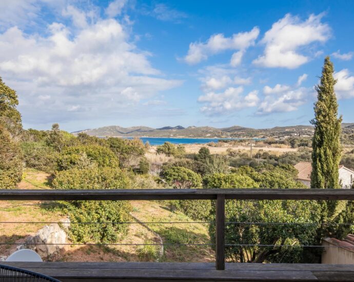 Santa Manza, Villa A Signadora 4 chambres, vue mer, piscine RL293