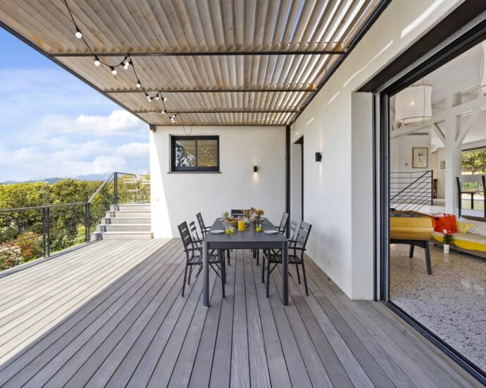 Porto-Vecchio, Domaine de Cala Rossa, villa 6 bedrooms, swimming pool and nearby the beach, Villa Cala Rossa RL304