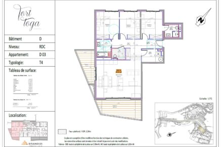 Ville di Pietrabugno, new apartment, 3 bedrooms, sea view