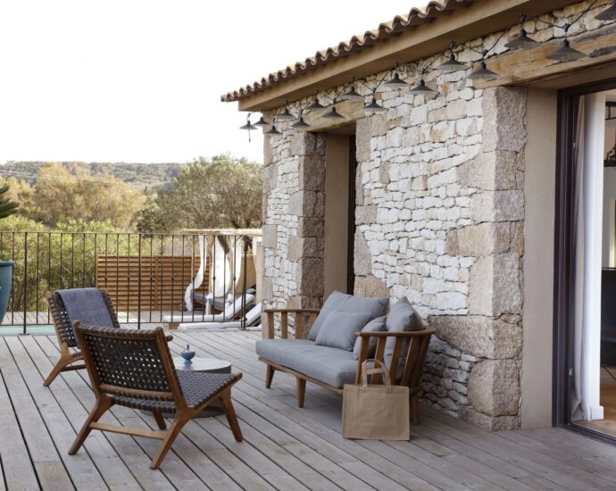 Santa Manza, Villa A Signadora 4 chambres, vue mer, piscine RL293