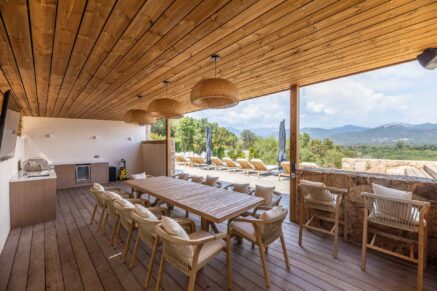 Caramontino, Domaine privé d&rsquo;Arinella,  Villa 6 chambres, Piscine, Jacuzzi, Vue montagnes, Plage à pied