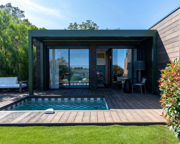 Caramontino, Villa-Hôtel avec vue mer, 8 chambres avec piscines indépendantes, piscine, plage à pied