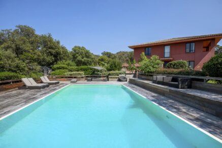 Porto Vecchio, Domaine de Cala Rossa, villa 6 chambres, piscine, vue mer, plage à pieds