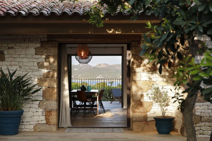 Santa Manza, Villa A Signadora 4 chambres, vue mer, piscine RL293