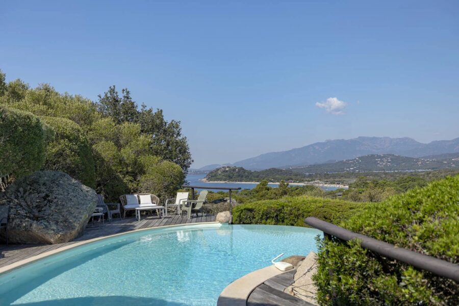 Cala Rossa, villa, 4 bedrooms, pool, sea view and mountains view