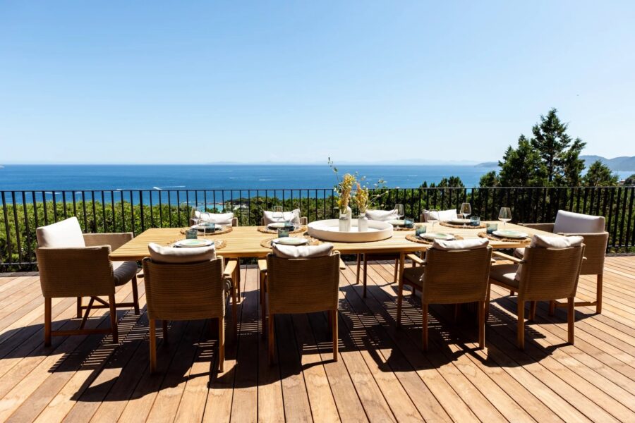 Porto-Vecchio, Palombaggia, Panoramic Sea View Villa, 6 Bedrooms, Heated Pool, Walking Distance to Beach