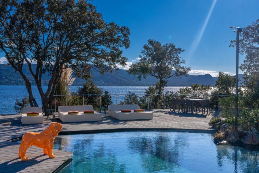 Porto-Vecchio, Marina Di Fiori, 7-Bedroom Villa, Pool, Sea View, Walking Distance to the Beach