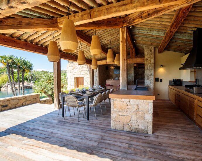 Domaine privé de Punta d&rsquo;Arasu, villa 8 chambres, plage à pied et vue mer