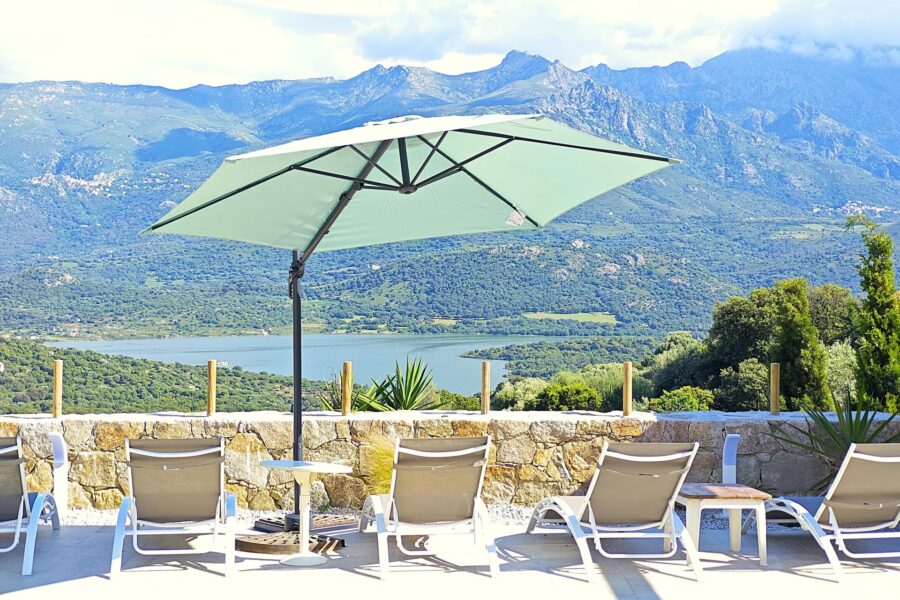 Balagne, Santa-Reparata di Balagna, Villa 9 chambres, vue lac et montagnes, Piscine, Salle de sport, Sauna, Proche l&rsquo;Île Rousse et plages