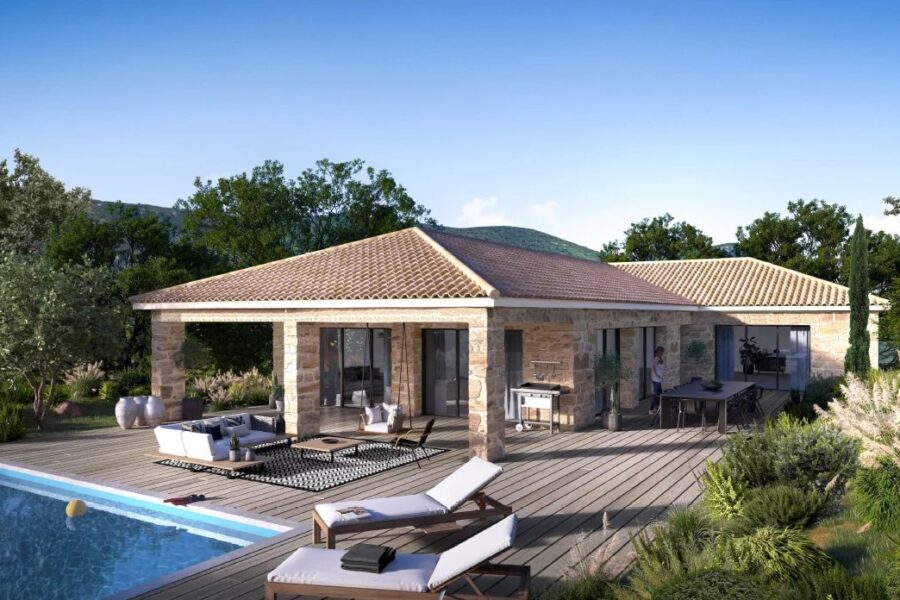 Building plot, Lecci de Porto-Vecchio, planning permission granted