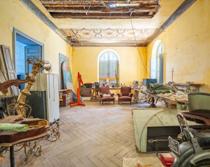 Santo-Pietro-di-Venaco, Château Pozzo-di-Borgo, 12 rooms, park panoramic mountain views