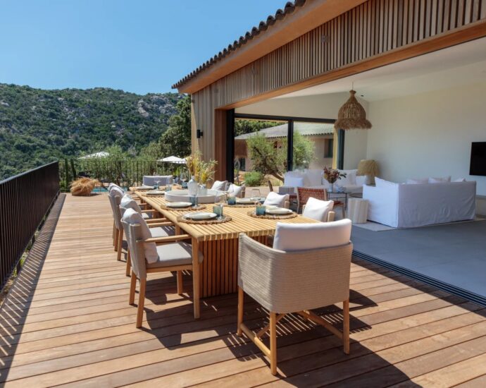 Porto-Vecchio, Palombaggia, Panoramic Sea View Villa, 6 Bedrooms, Heated Pool, Walking Distance to Beach