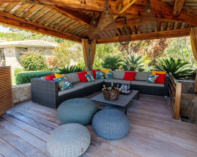 Domaine privé de Punta d&rsquo;Arasu, villa 8 chambres, plage à pied et vue mer