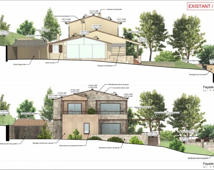 Exclusivité, Palombaggia, Villa, 4 chambres, vue dégagée, proche plage