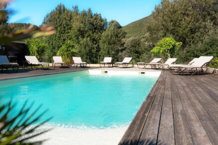 Cap Corse, Sisco, Villa vue montagnes, 5 chambres, piscine, proche plage