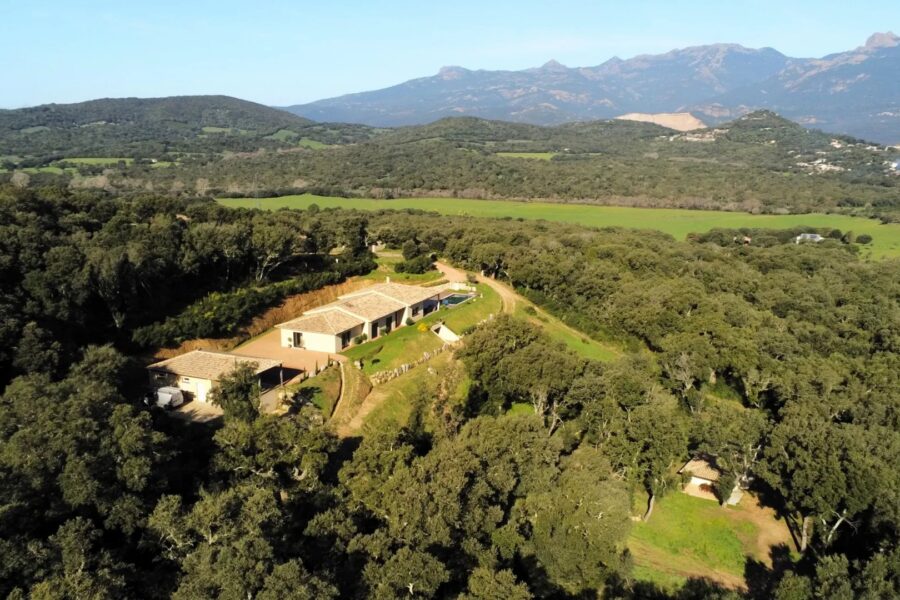 Porto-Vecchio, Contemporary villa, 4 bedrooms, swimming pool, near the beach of Santa Giulia