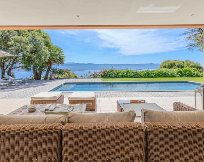 Ajaccio, Salario, Villa vue mer, 4 Chambres, Piscine, proche plage