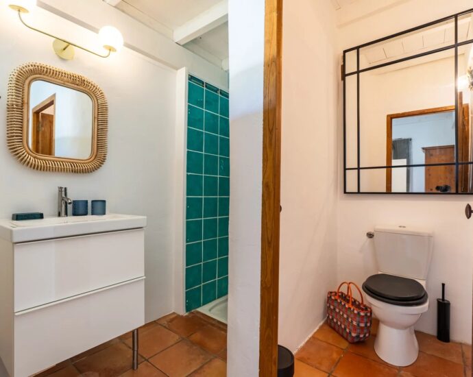 Saint-Florent, villa en pierres, 5 chambres, parc arboré avec piscine, proche plage