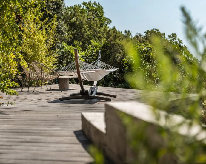 Porticcio, Villa de plain-pied, 4 chambres, piscine, vue mer panoramique, proche des plages
