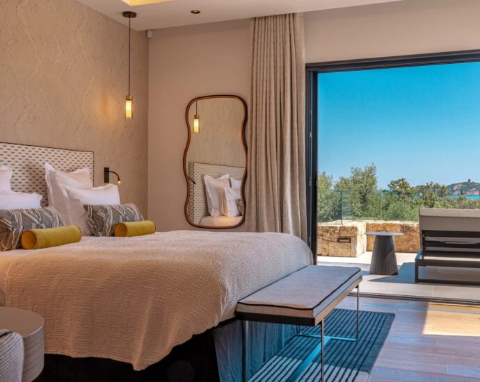 Caramontino, Hôtel Villa vue mer panoramique, 7 chambres, Piscine, Jacuzzi, Salle de sport, Plage à pied