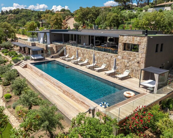 Caramontino, Hôtel Villa vue mer panoramique, 7 chambres, Piscine, Jacuzzi, Salle de sport, Plage à pied