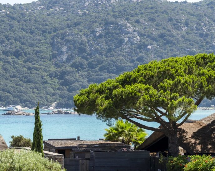 Santa Giulia – Walking distance to the beach – Villa 4 bedrooms – Sea view