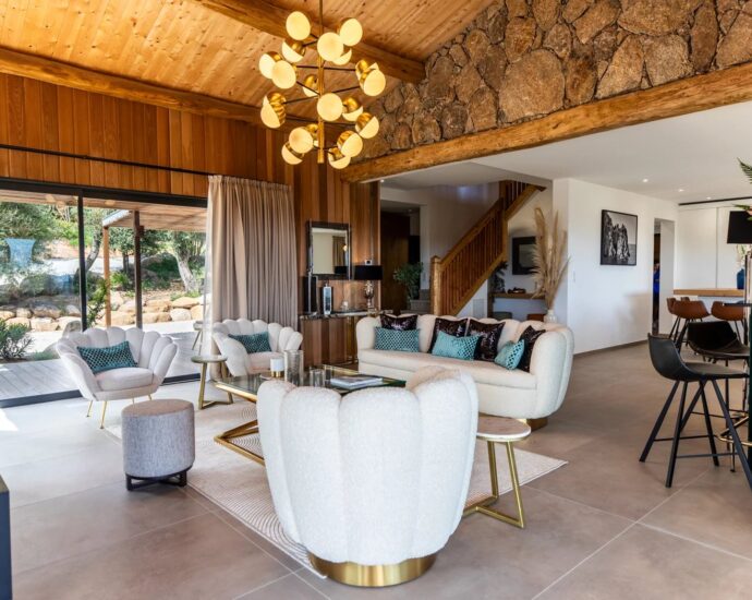 Villa 7 bedrooms, Arasu, commune of Saint-Cyprien swimming pool, sea view, beach on foot