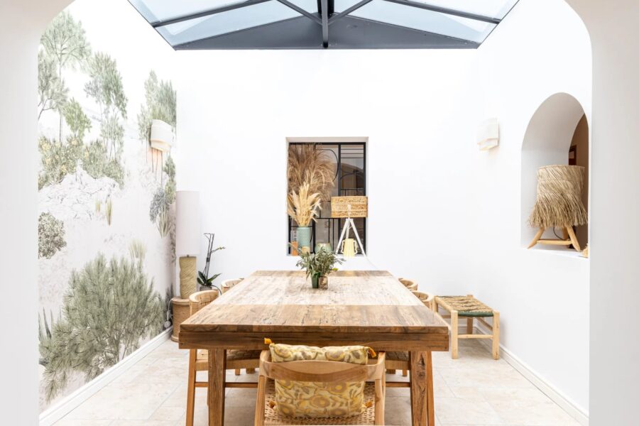 Porto-Vecchio, Villa plain-pied, 4 chambres, proche plage Palombagia, piscine