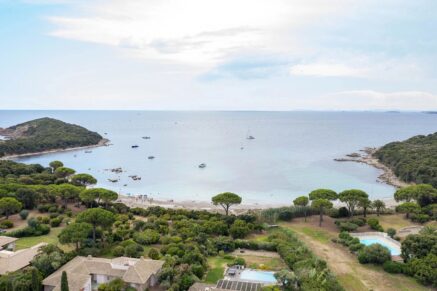 Capicciola, villa 5 chambres, piscine, vue mer, plage à pied
