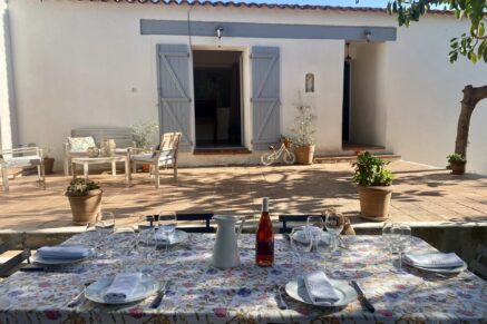 Lumio, Villa de plain-pied, 4 chambres, dépendance, piscine, vue montagnes, plage à pied