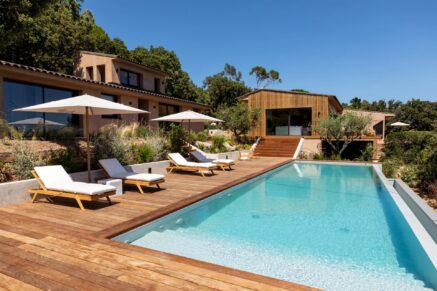 Porto-Vecchio, Palombaggia, Panoramic Sea View Villa, 6 Bedrooms, Heated Pool, Walking Distance to Beach