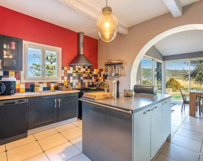 Palasca, Propriété, 5 chambres, piscine, vue panoramique campagne et montagnes