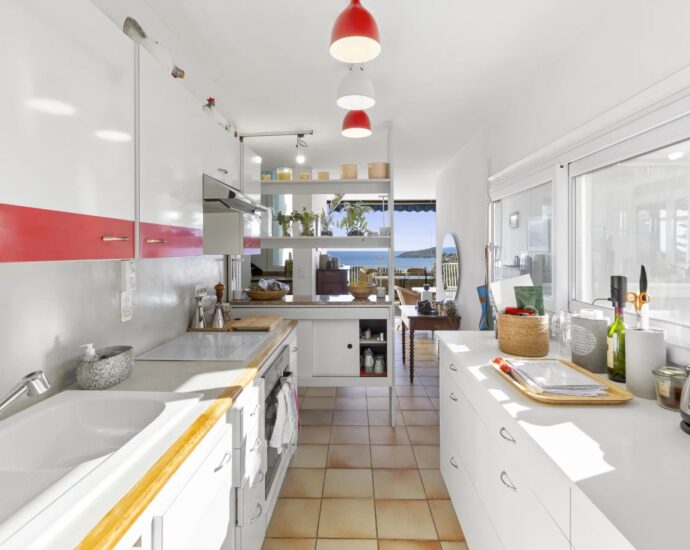 Santa-Giulia, Villa, 4 chambres, Piscine, Vue mer, Plage à pied