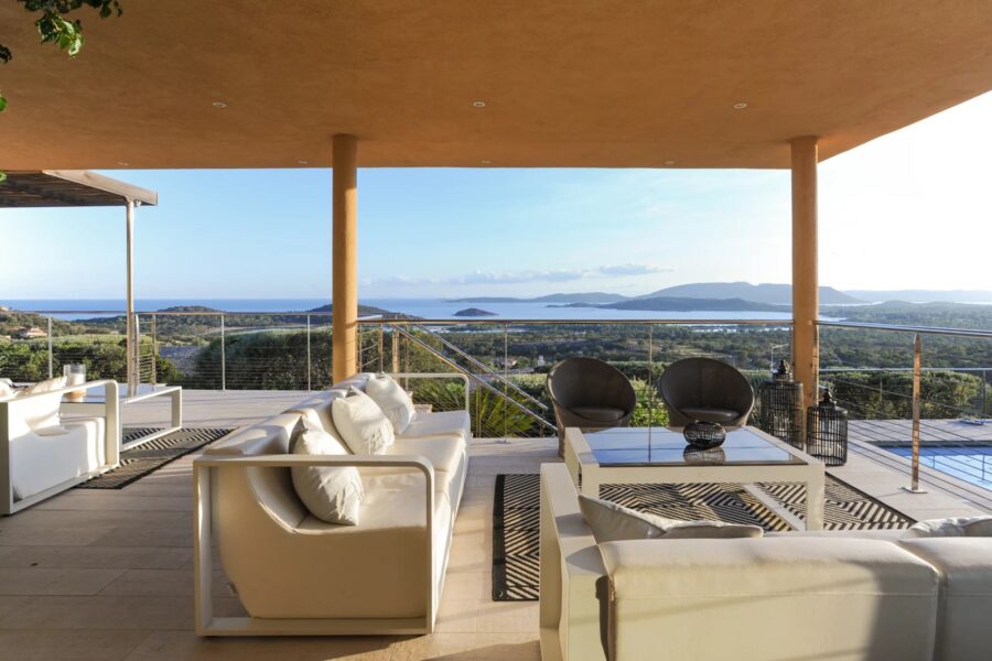 Porto vecchio, Arasu/Cirindinu, villa 5 chambres, piscine et vue mer